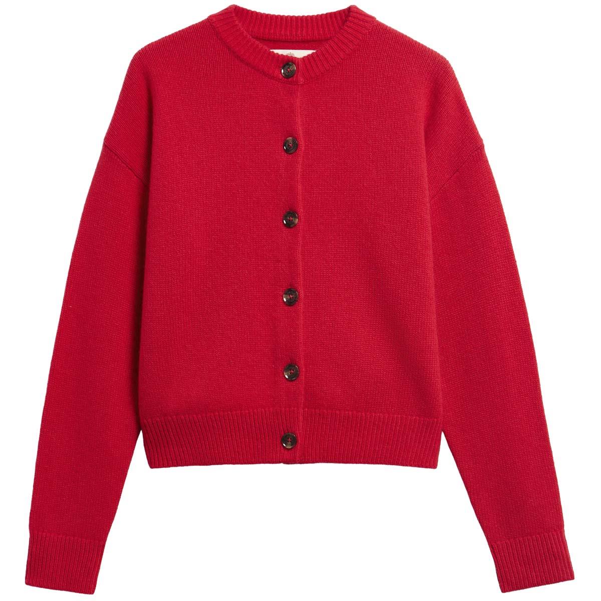 Barbour Womens Woodhouse Cashmere Blend Knitted Cardigan