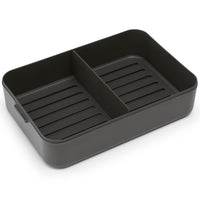 Dark Grey Brabantia Make & Take Bento Lunchbox Open