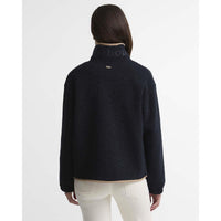Dark Navy Barbour Womens Homeswood Fleece Jacket BACK