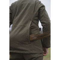Moss Green Seeland Womens Hillside Harriet Jacket Rear Pocket