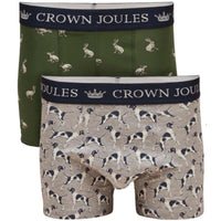 Joules Mens Crown Joules Boxers 2 Pack