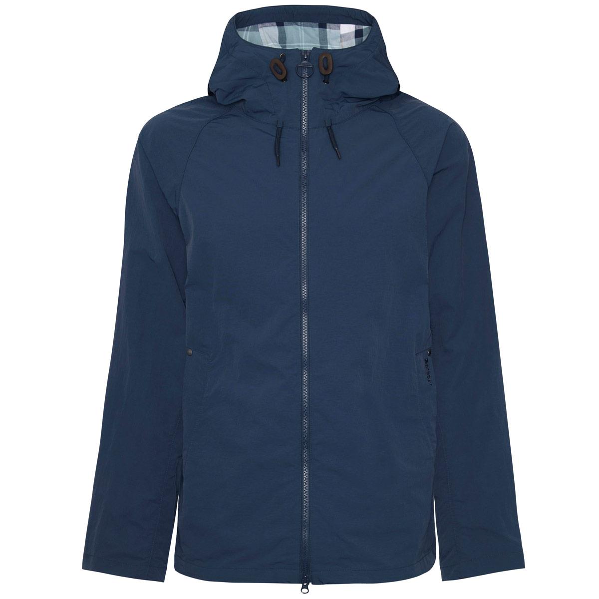 Navy/Northshore Barbour Mens Wylam Showerproof Jacket