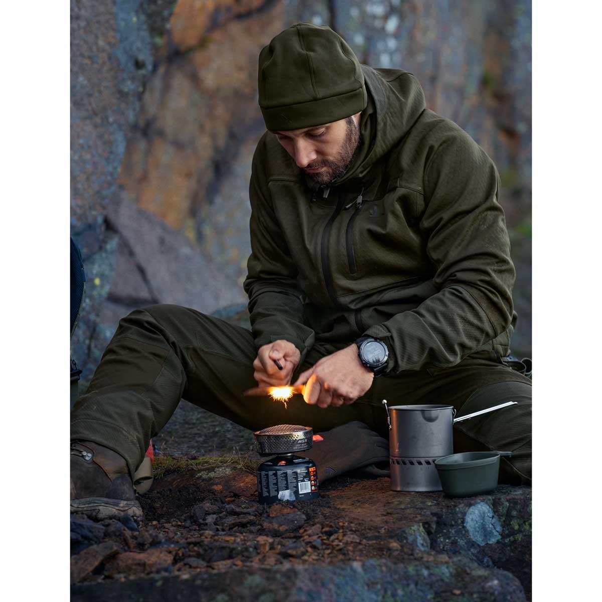 Pine Green Seeland Mens Hawker Shell II Waterproof Jacket Lifestyle