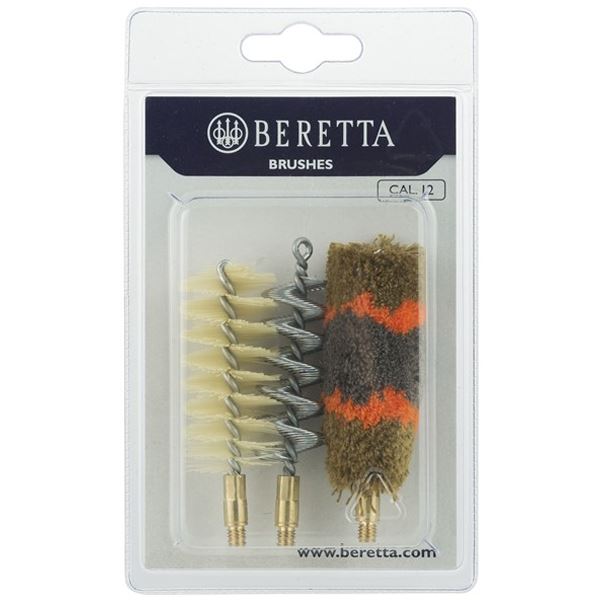 Beretta Set of 3 Shotgun Brushes Steel