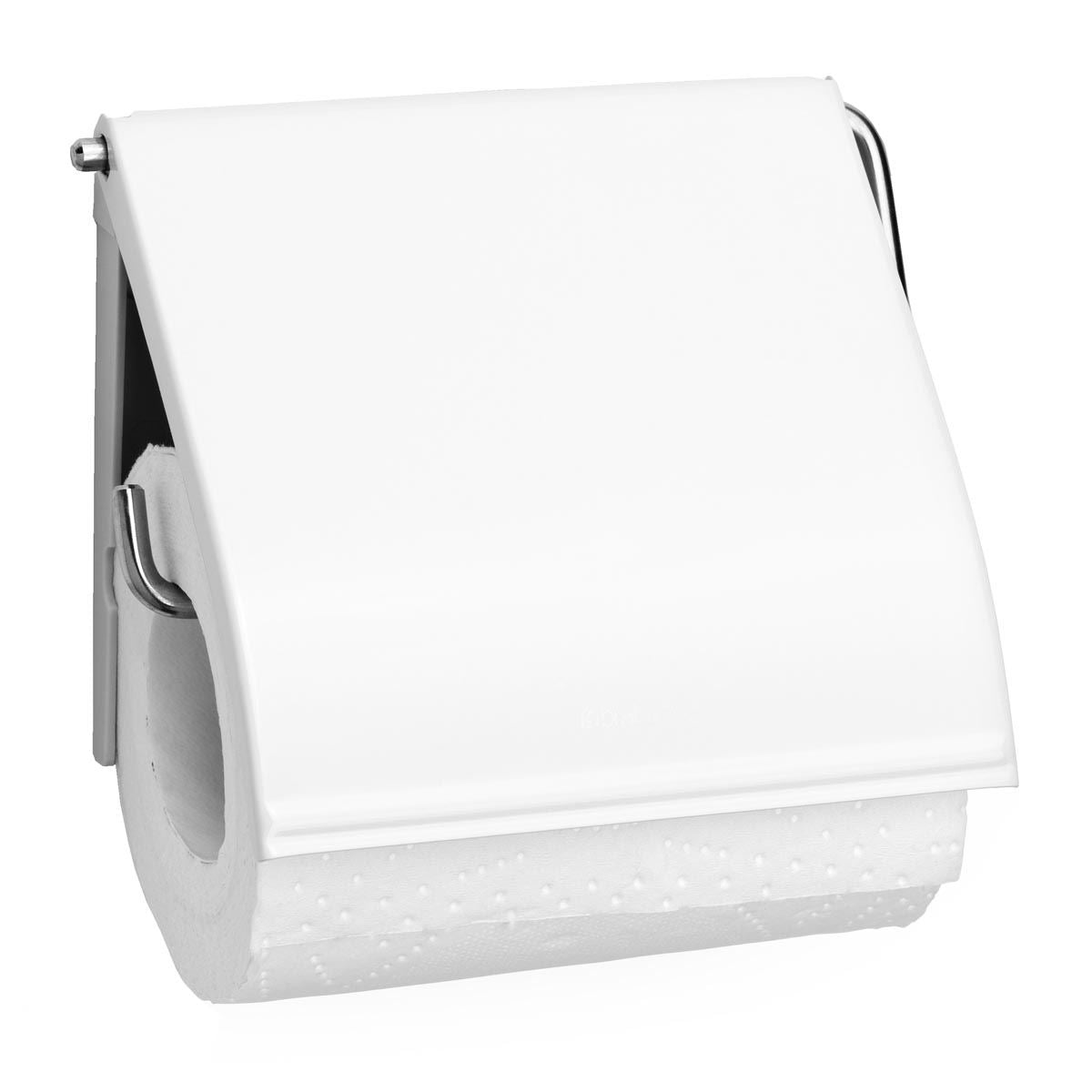 White Brabantia Toilet Roll Holder