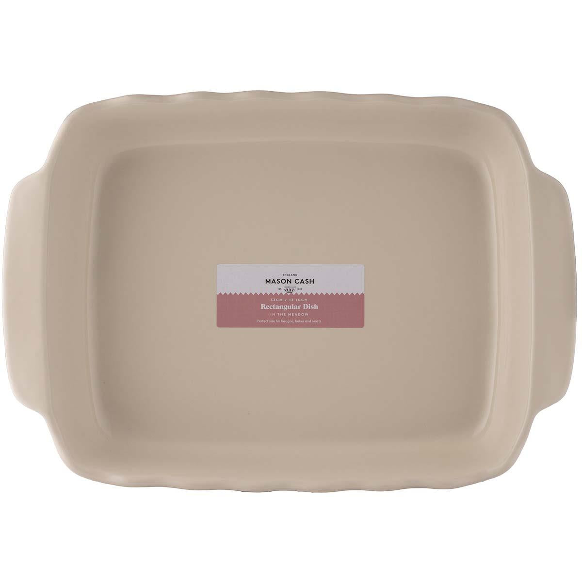 Mason Cash In The Meadow Cream Large Rectangular  PACK