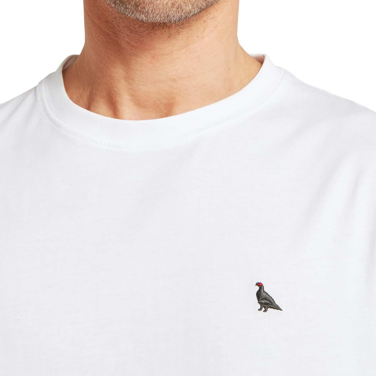 White Schoffel Mens Trenance T-Shirt front logo2
