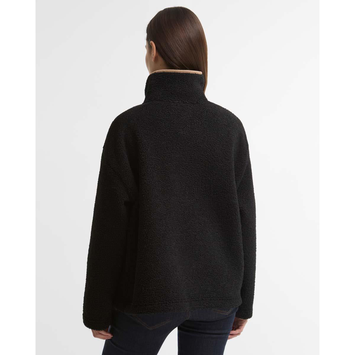 Barbour Womens Bamburgh Fleece Jumper Black