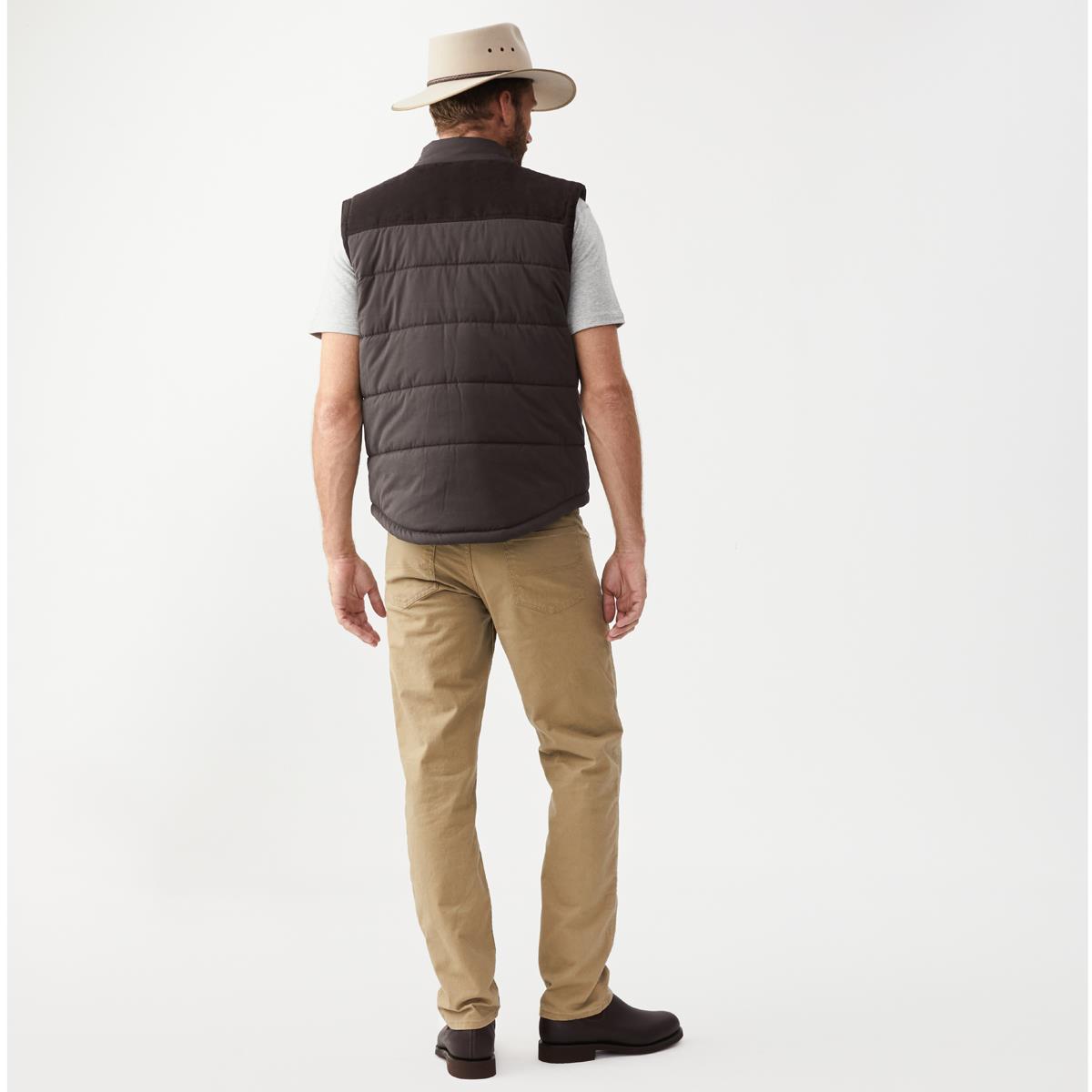 R.M. Williams Mens Carnarvon Vest Lifestyle Rear