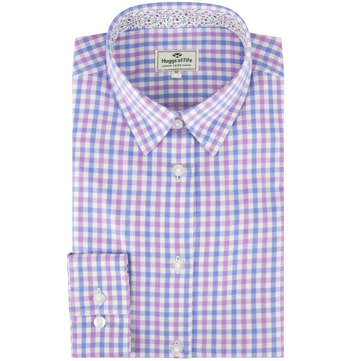 Hoggs Of Fife Womens Becky II Ladies Cotton Shirt