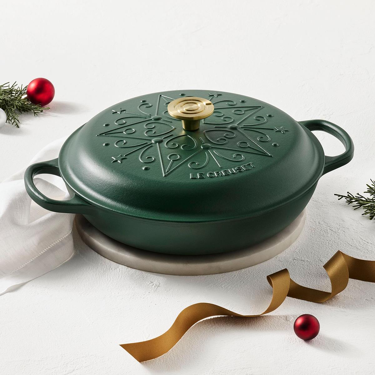 Le Creuset Cast Iron Signature Shallow Casserole 30cm Christmas 2026