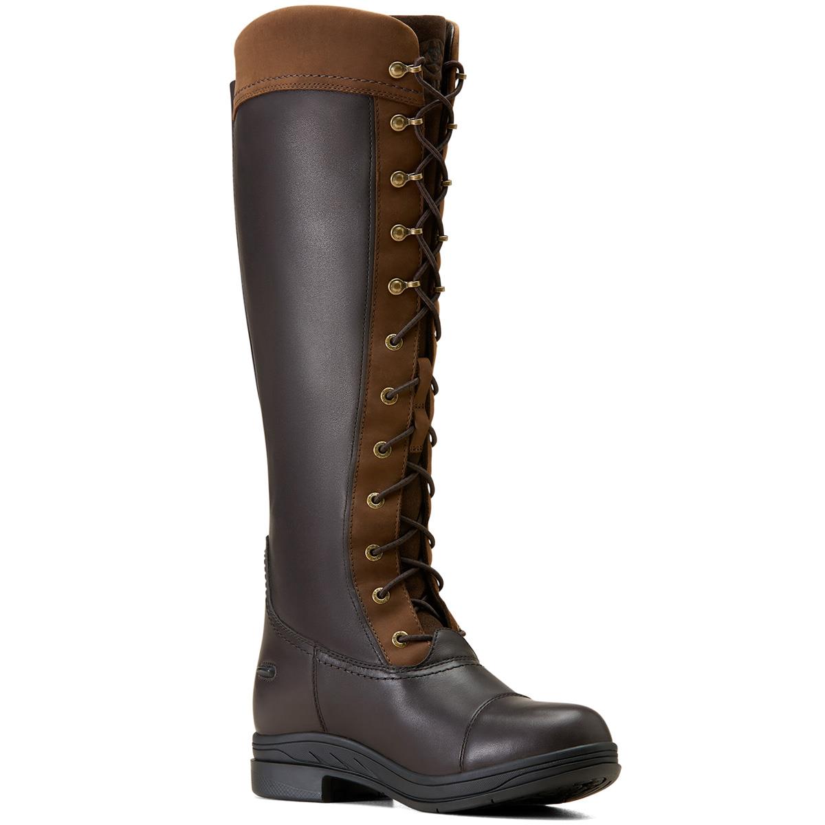 Ebony Ariat Womens Coniston Max Waterproof Insulated Boots Side