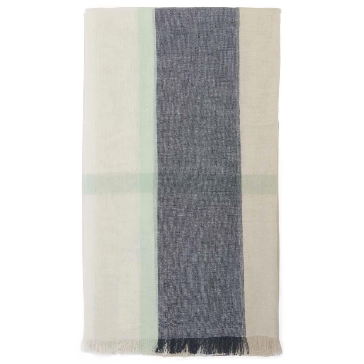 Navy/Mint Tartan Barbour Womens Maisy Tartan Scarf