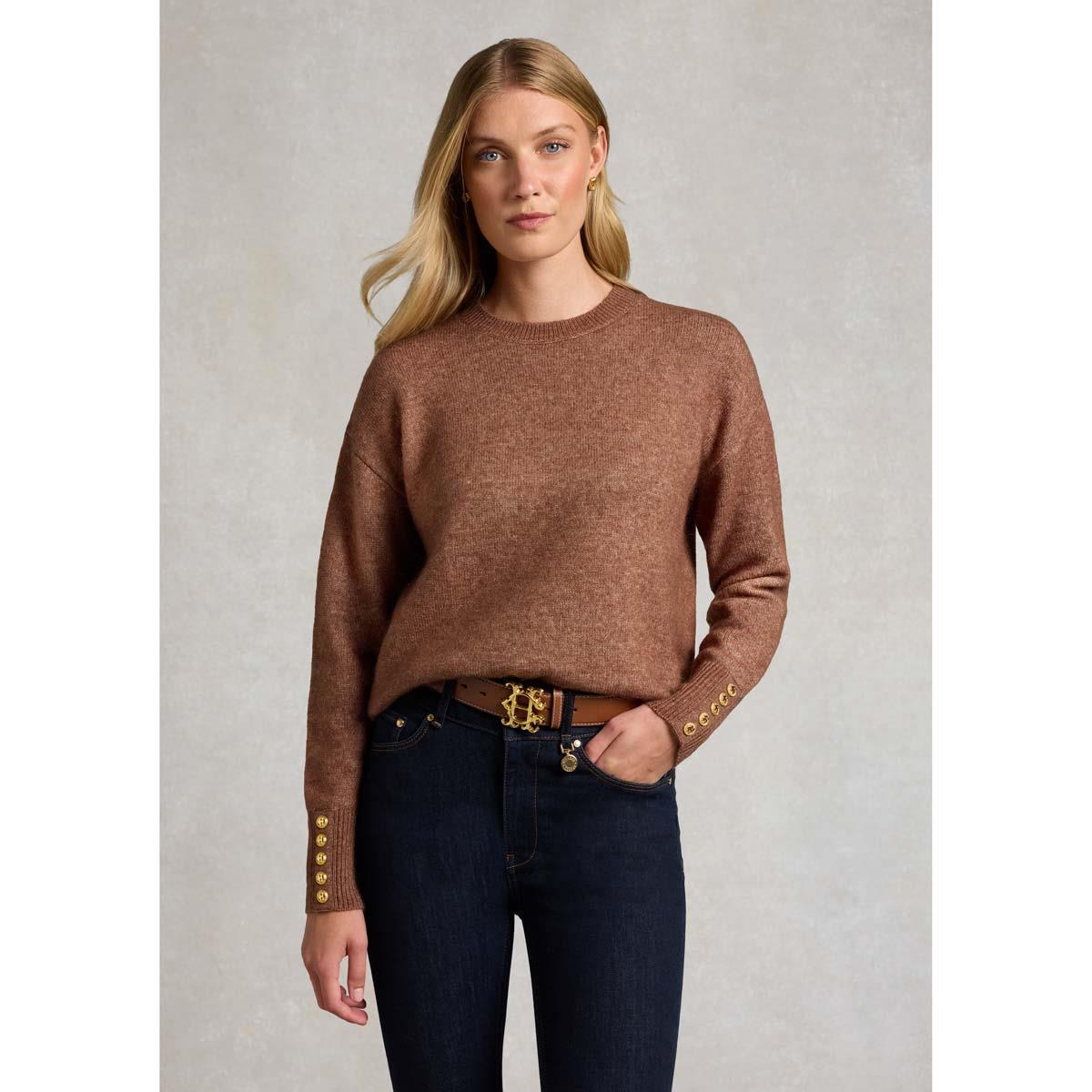 Holland Cooper Womens Tori Crew Neck Knit