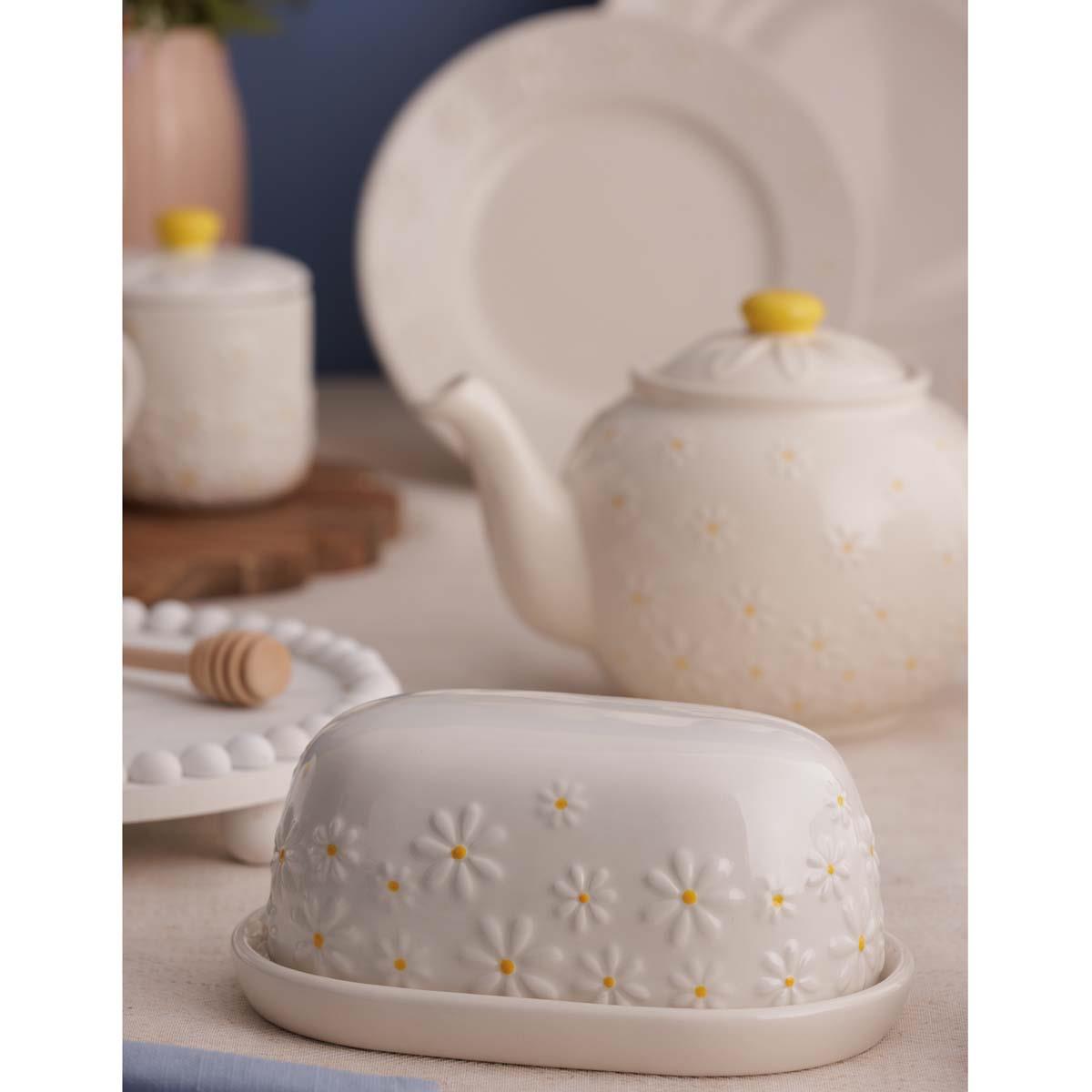 Price and Kensington Daisy Butter Dish LS4