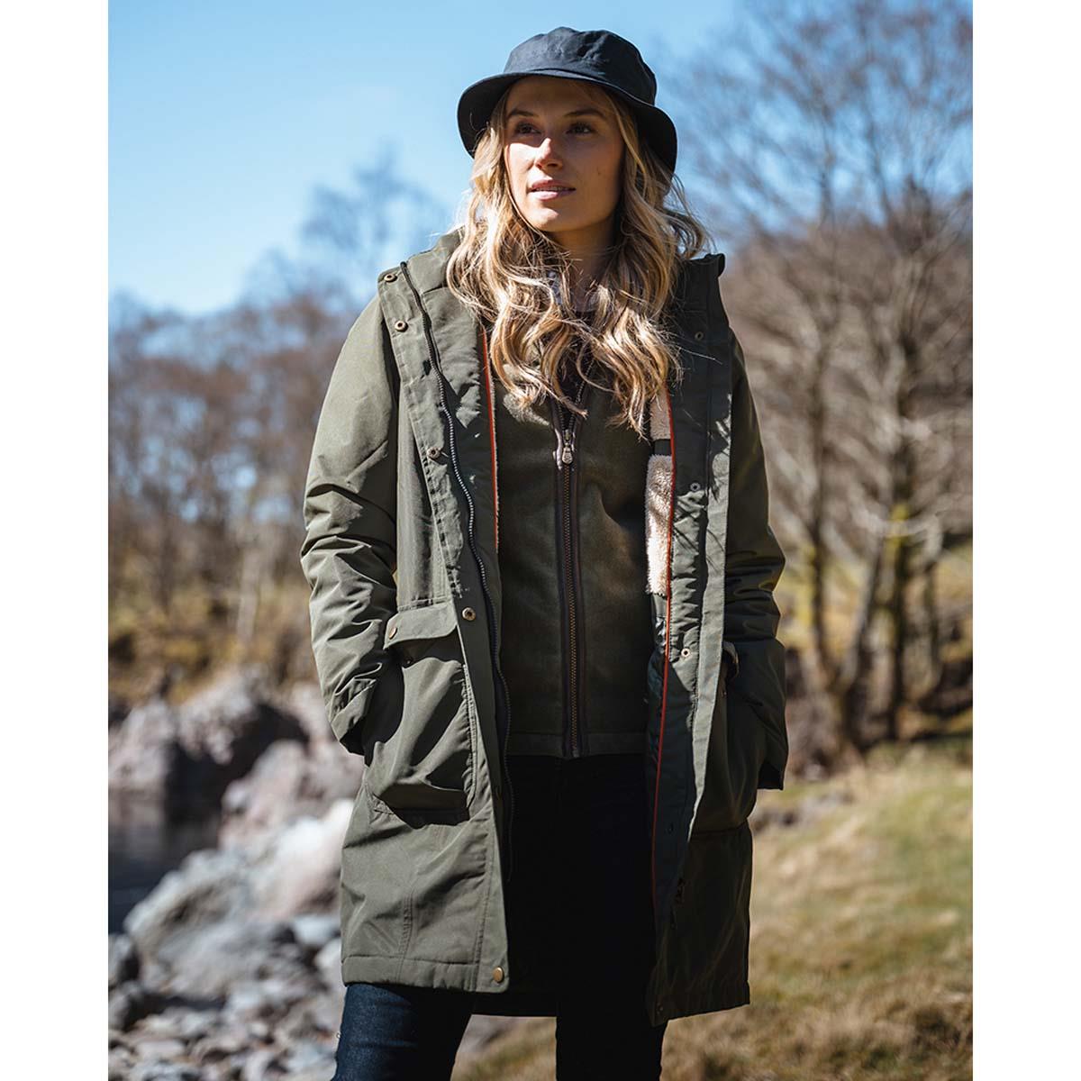 Hoggs Of Fife Walker Ladies Long Coat