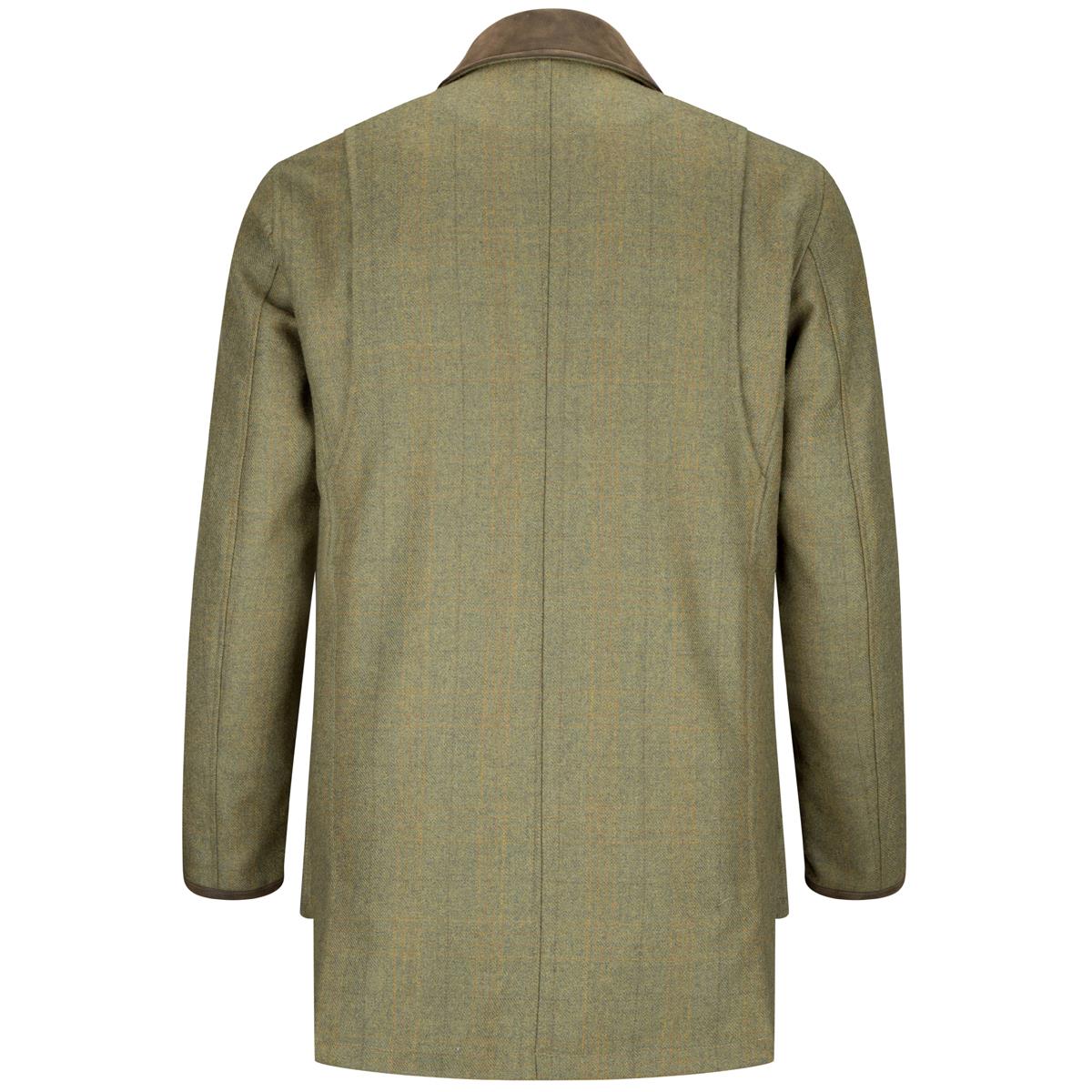 Autumn Bracken Hoggs Of Fife Mens Kinloch Technical Tweed Field Coat Rear