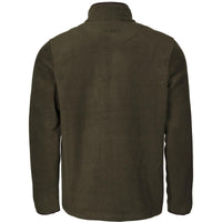 Pine Green Melange Seeland Mens Woodcock Earl Fleece Jacket Back