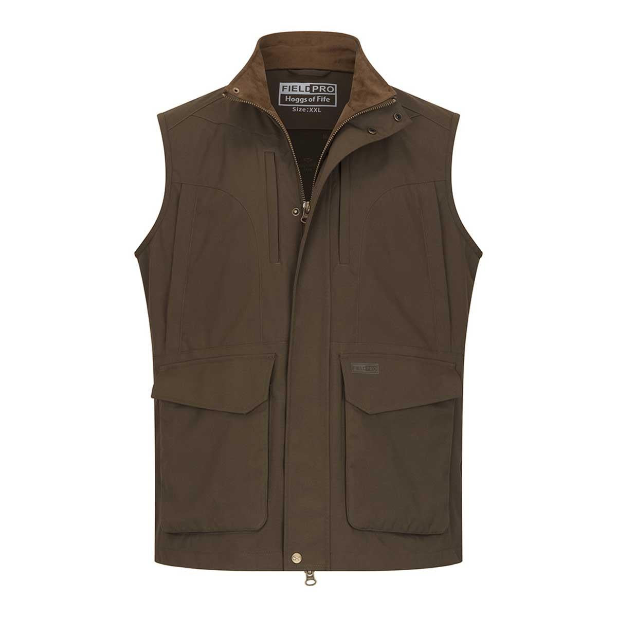 Hoggs Of Fife Mens Ballater Waterproof Field Waistcoat front