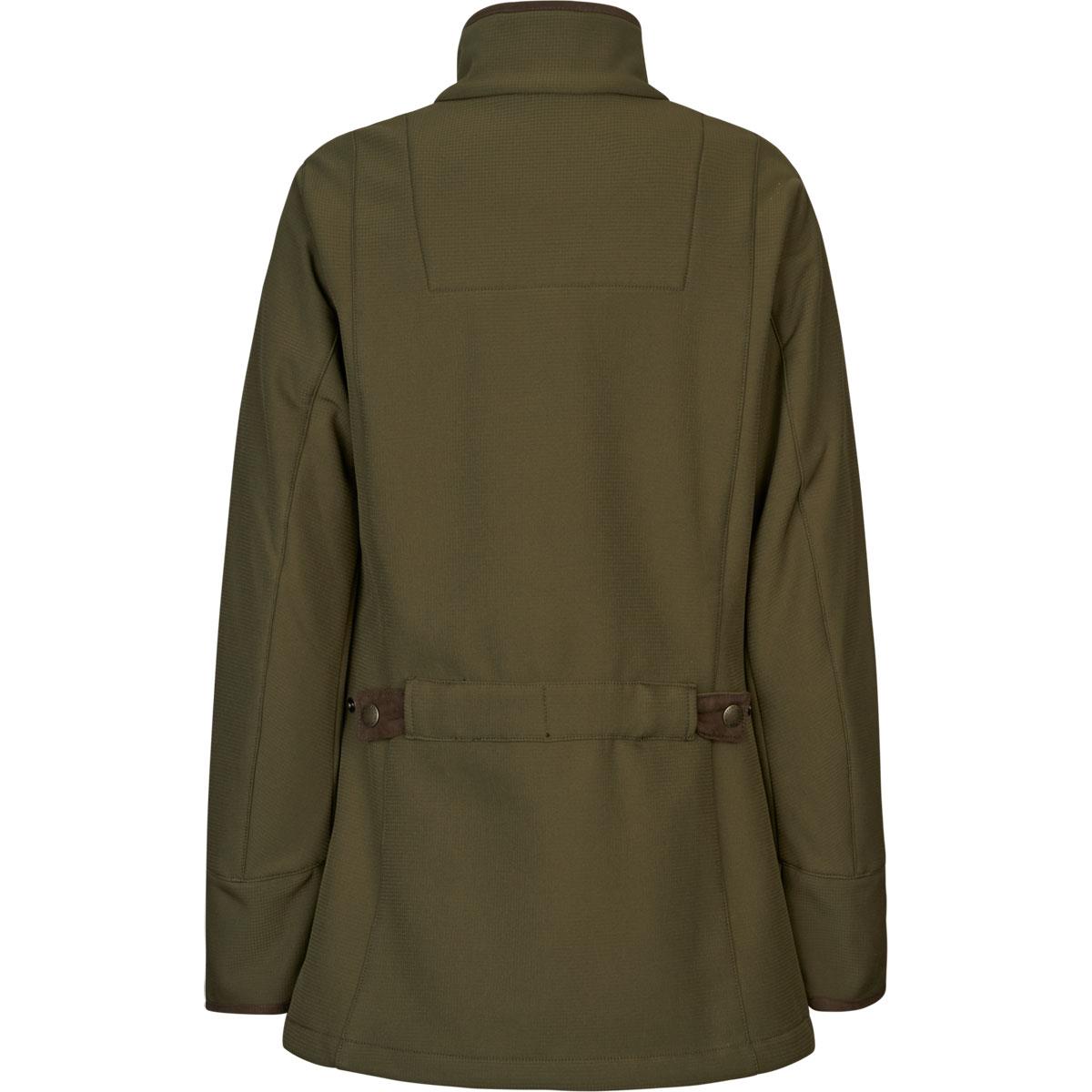 Light Pine Seeland Womens Wenlock FayeShooting Jacket Back