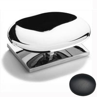 Matt Black Chrome Samuel Heath Freestanding Soap Holder L140