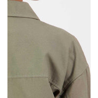 Clover Swanndri Womens Harbourage Canvas Shacket Back Detail