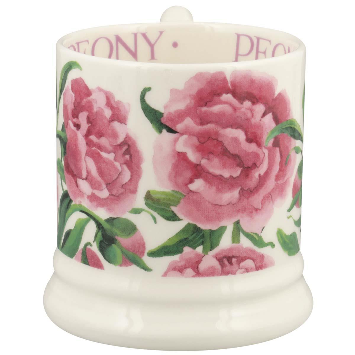 Emma Bridgewater Pink Peony Half Pint Mug