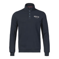 Musto Mens Marina Half Zip Snap Sweat 2.0