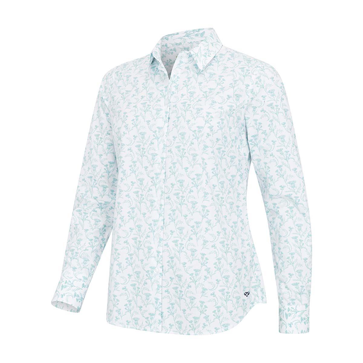 Hoggs Of Fife Womens Thistle Print Shirt