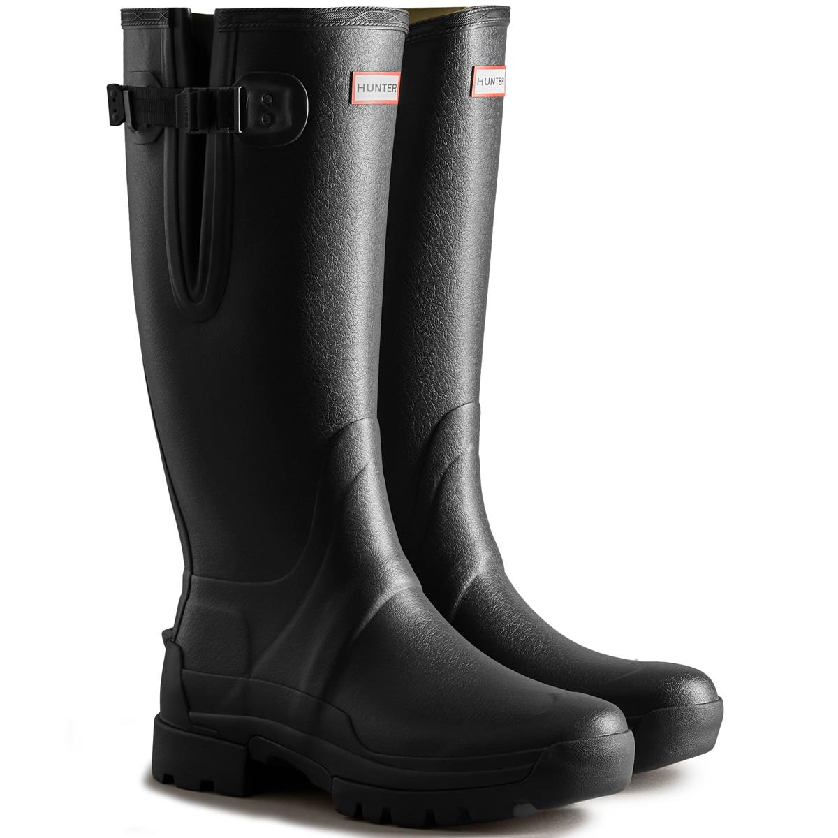 Hunter Mens Balmoral Adjustable Tech Sole Wellington Boots