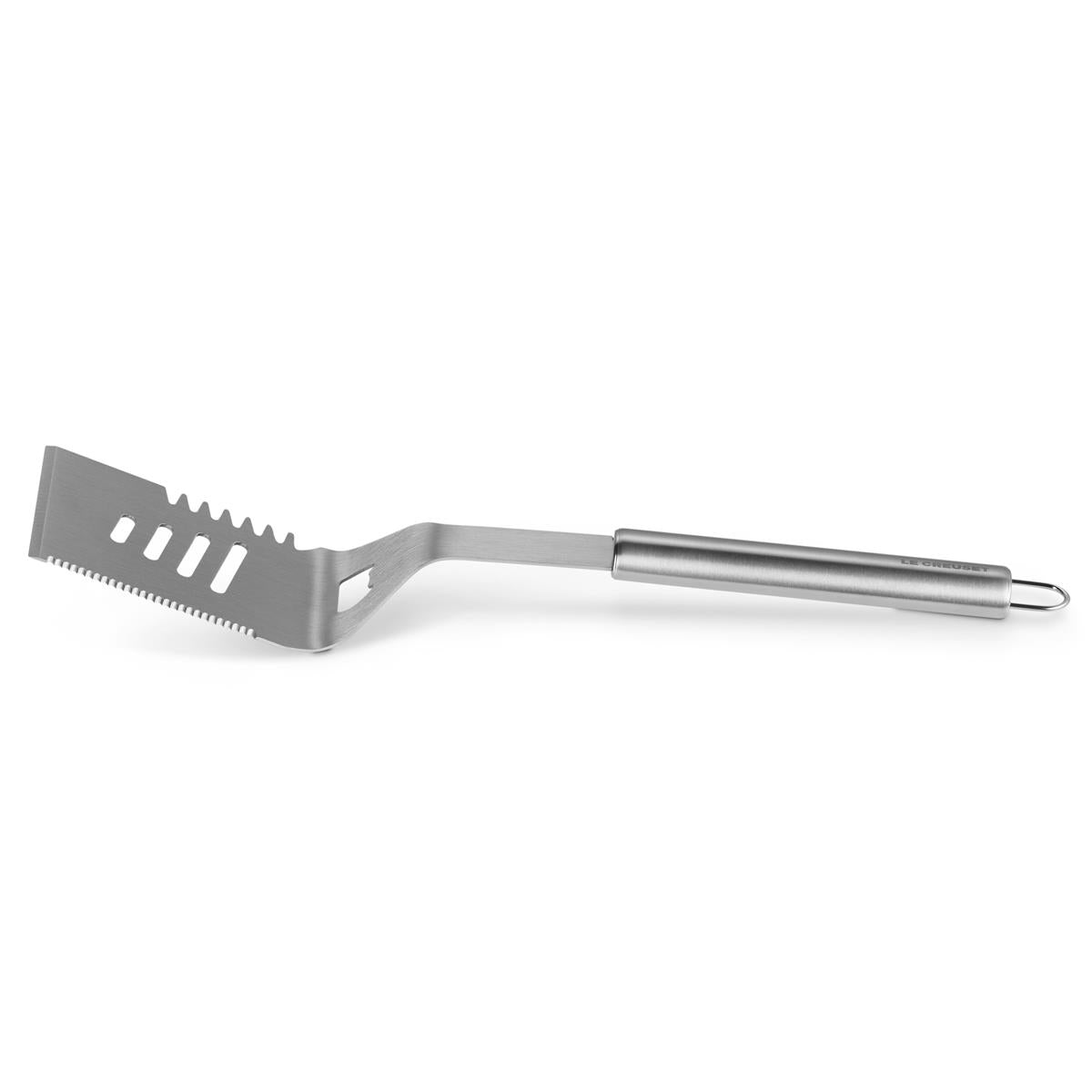 Le Creuset BBQ Stainless Steel Slotted Spatula side