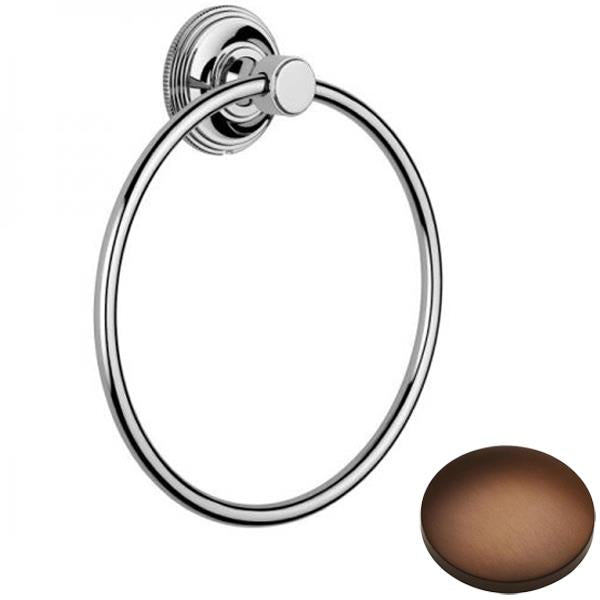 Country Bronze Samuel Heath Style Moderne Towel Ring N6698