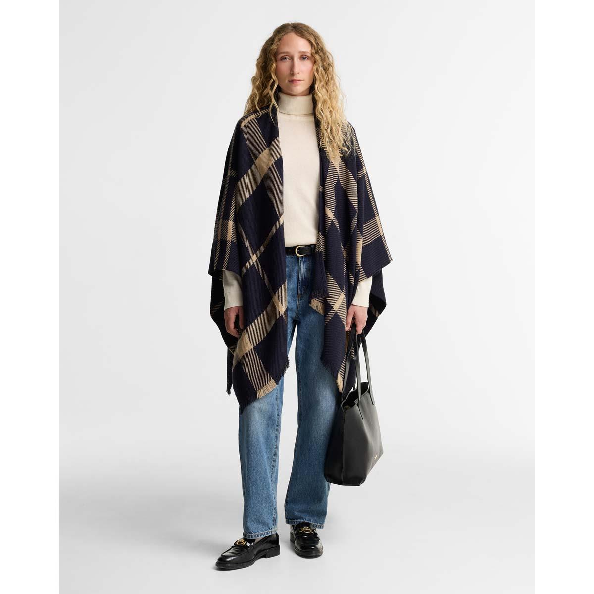 Barbour Womens Isabelle Tartan Serape