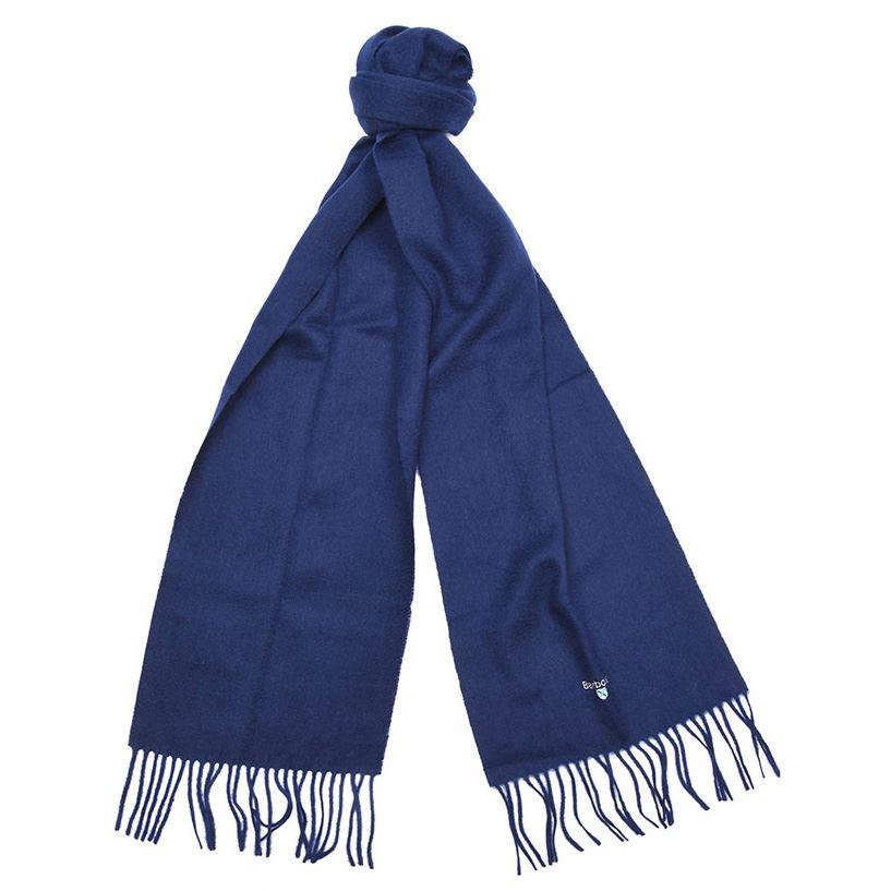 Barbour Unisex Plain Lambswool Scarf