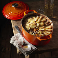 Le Creuset 27cm Cast Iron Oval Casserole Dish Volcanic