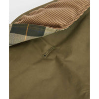 Dusky Green Barbour Transport Dog Coat detail