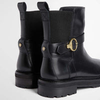 Black Barbour Womens Alexandra Boot BACK