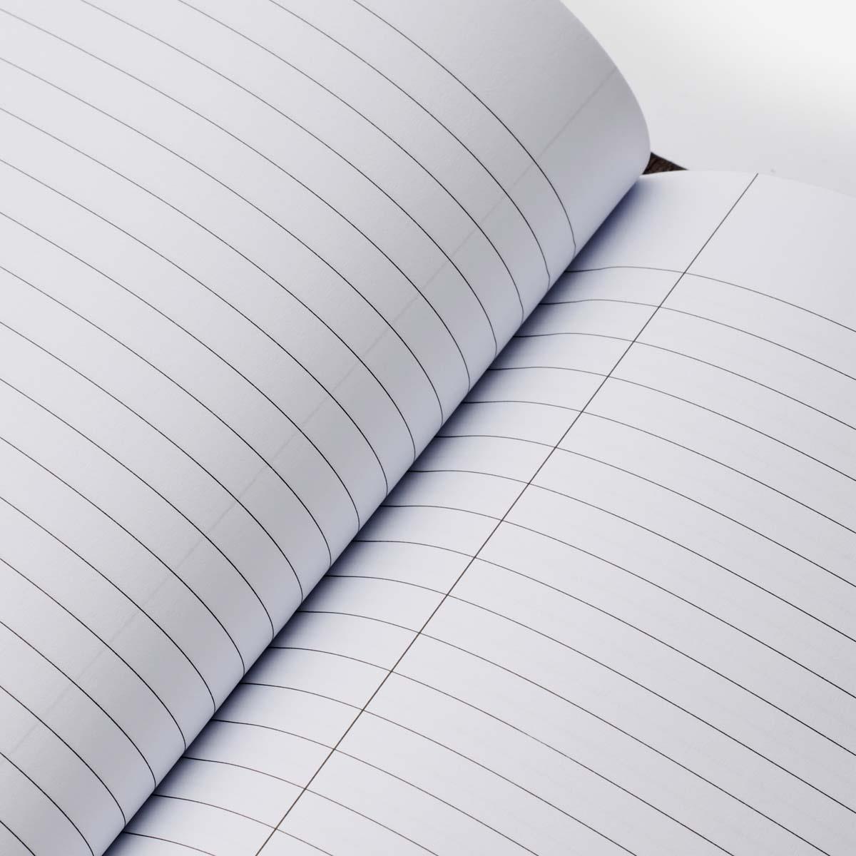 Teales Dark Brown Notebook