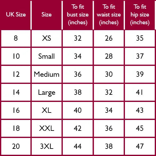 Size Guide