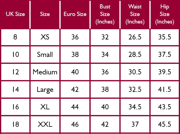 Size Guide