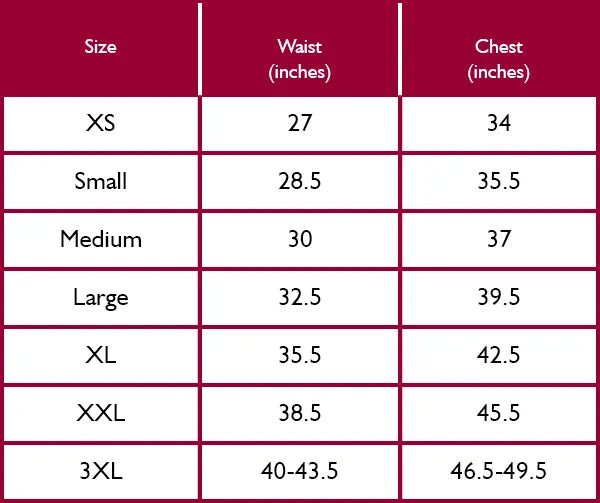 Size Guide