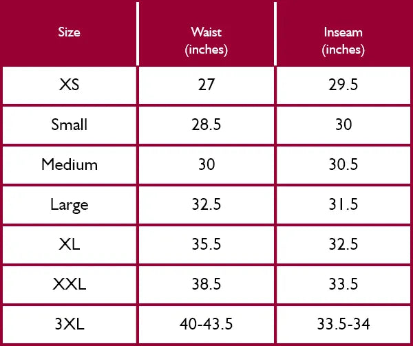 Size Guide