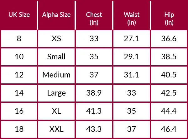 Size Guide