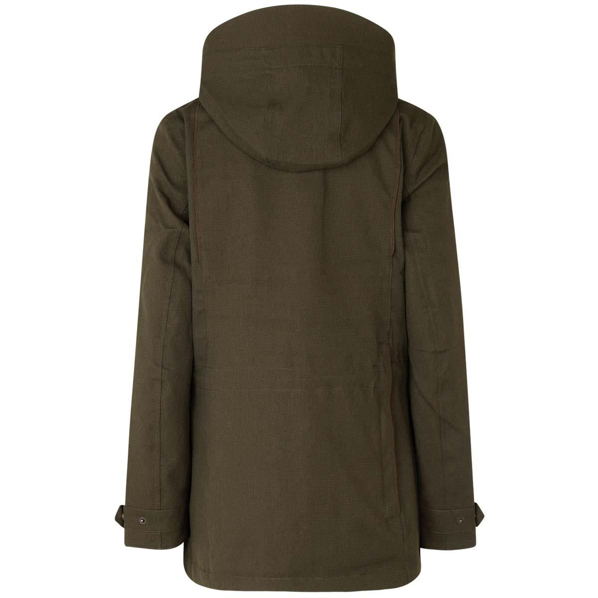 Shaded Olive Seeland Womens Woodcock Royale Eve Jacket BACK