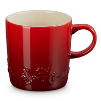 Cerise Le Creuset Stoneware Holly Mug 350ml