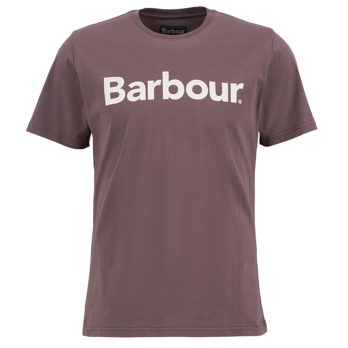 Peppercorn Barbour Mens Logo Tee