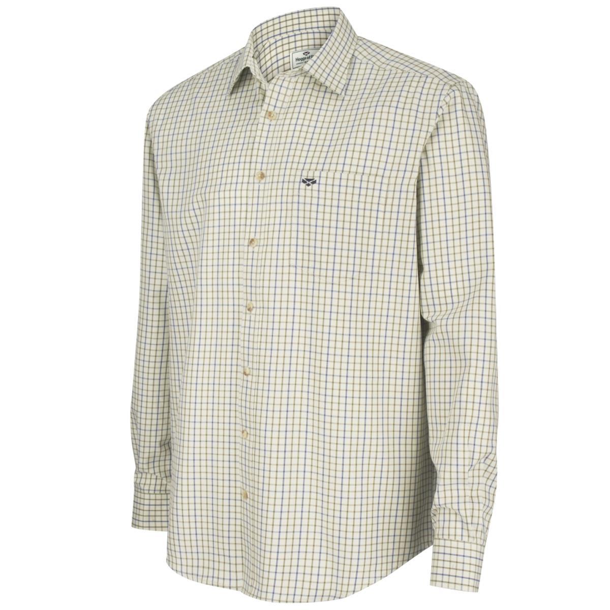 Hoggs Of Fife Mens Inverness Cotton Tattersall Shirt
