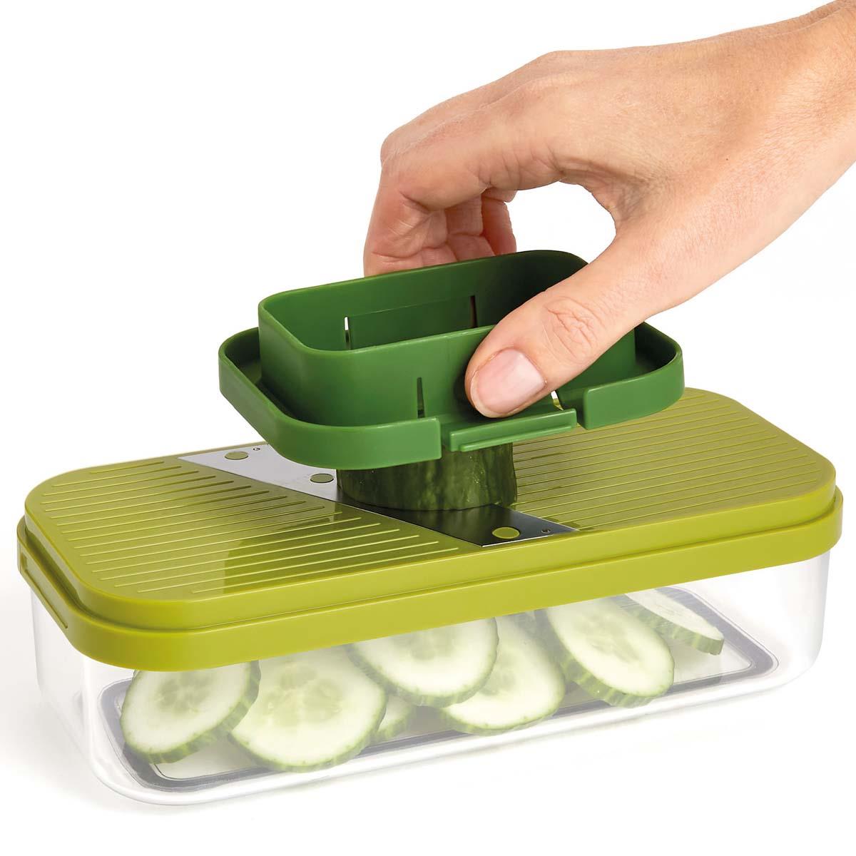 Joseph Joseph Multi-Prep Compact Four Piece Prep Set cucumber
