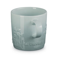 Le Creuset Stoneware Mug La Jardin Collection seasalt handle