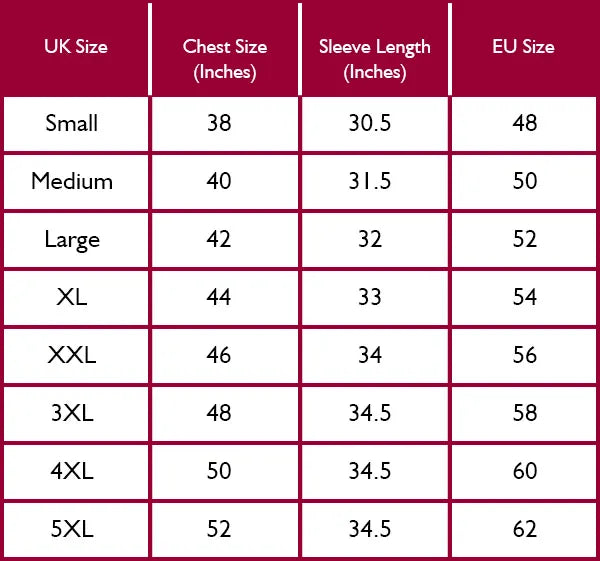 Size Guide